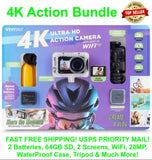 4K Action Camera Bundle